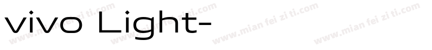 vivo Light字体转换